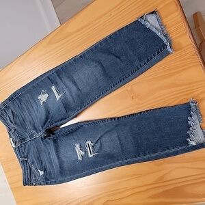 Altar'd State Distressed Cropped Jeans, 11